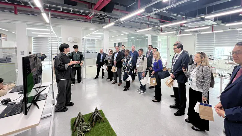 California State Legislature Shakes Hands with the Future at IRiS Lab